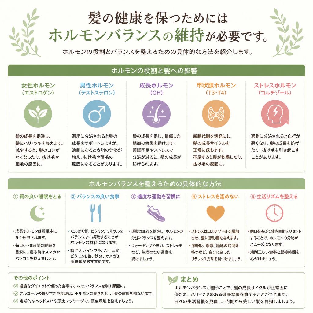 ホルモンバランスの重要性