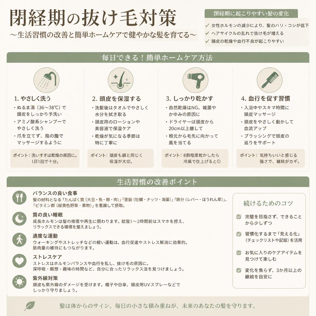 自宅でできるセルフケア