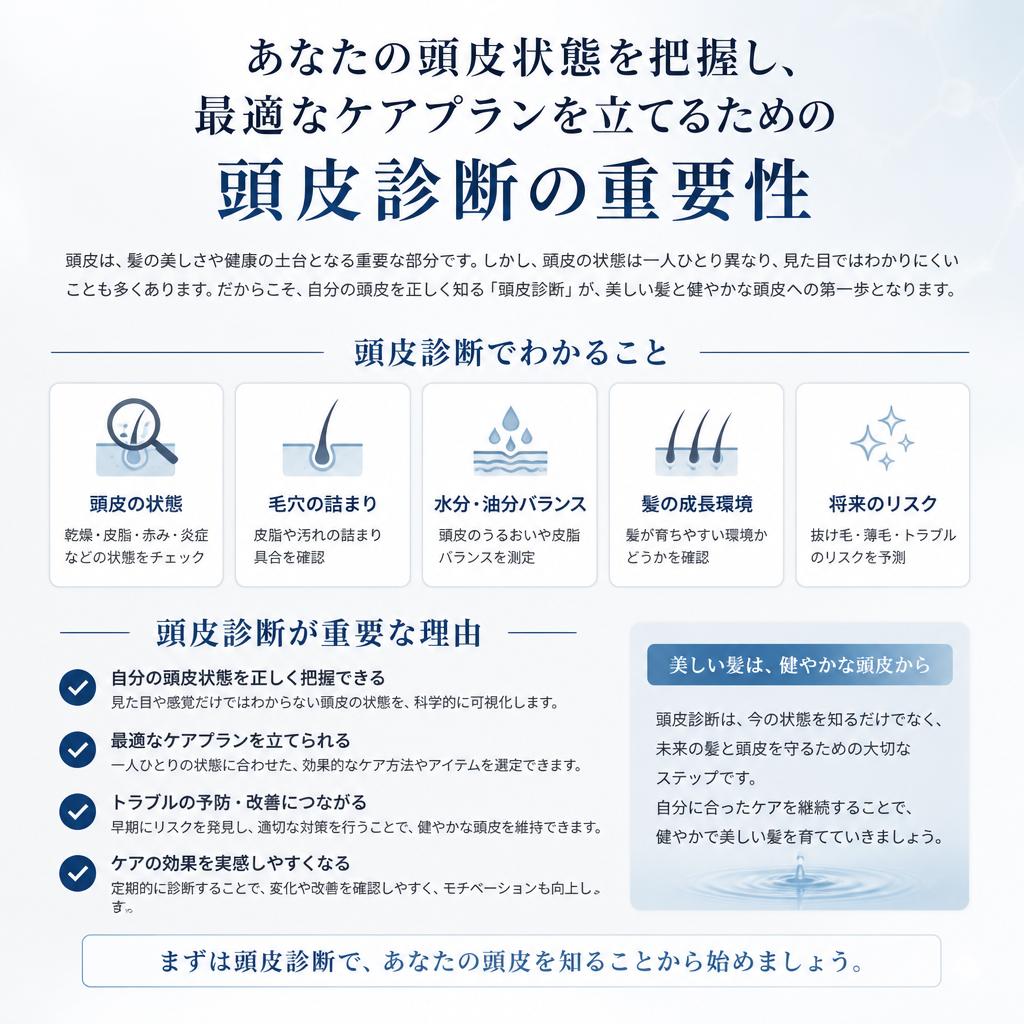 個別の頭皮診断