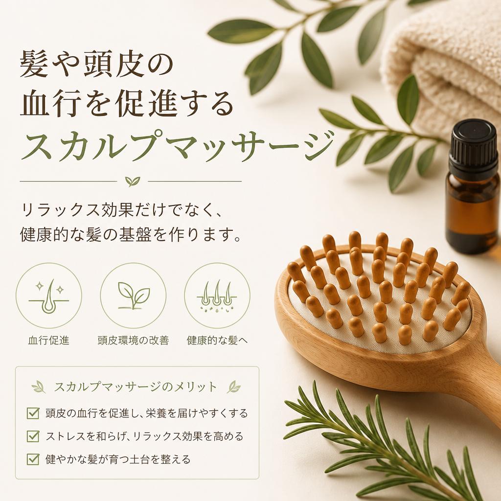 4. スカルプマッサージの効果