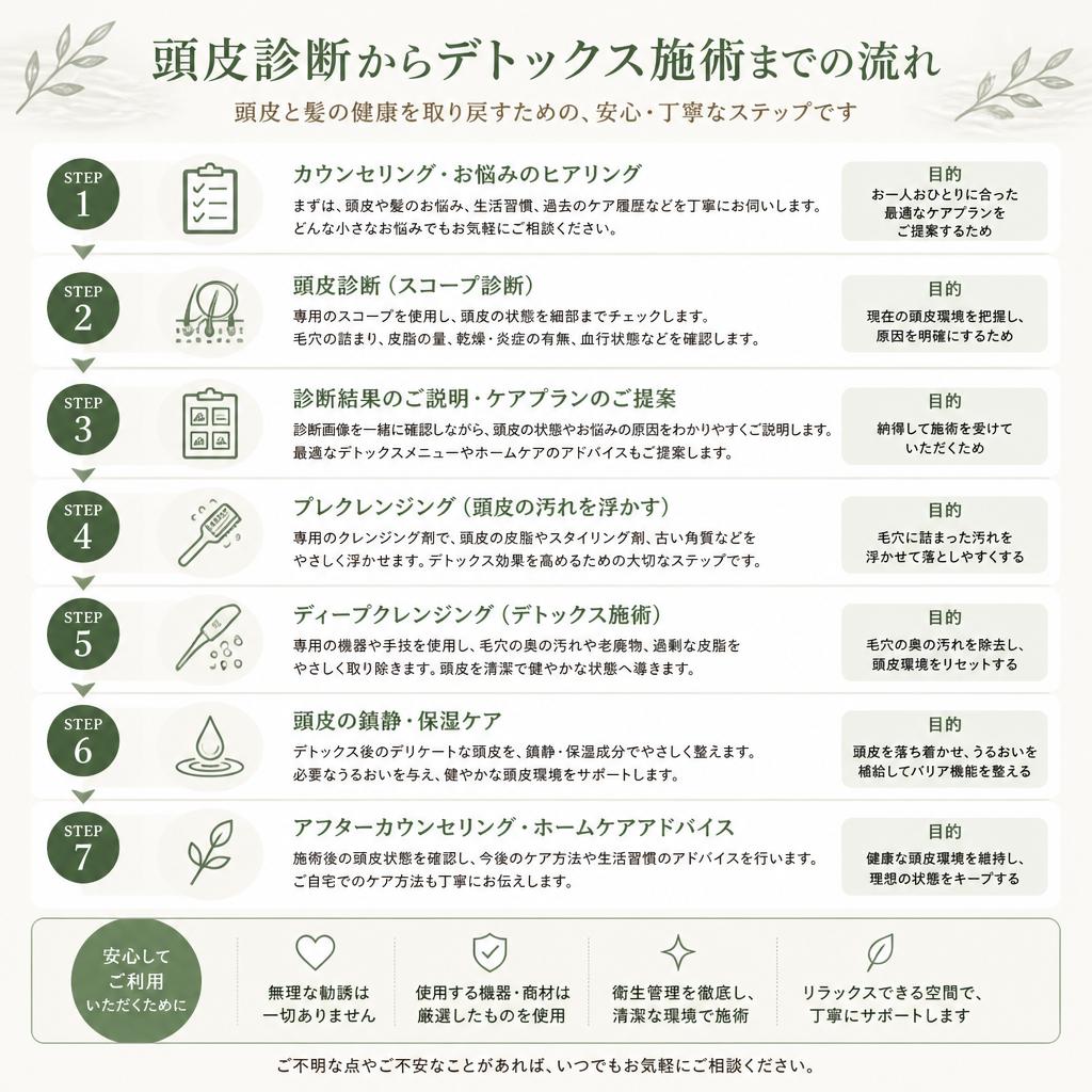 施術の流れ