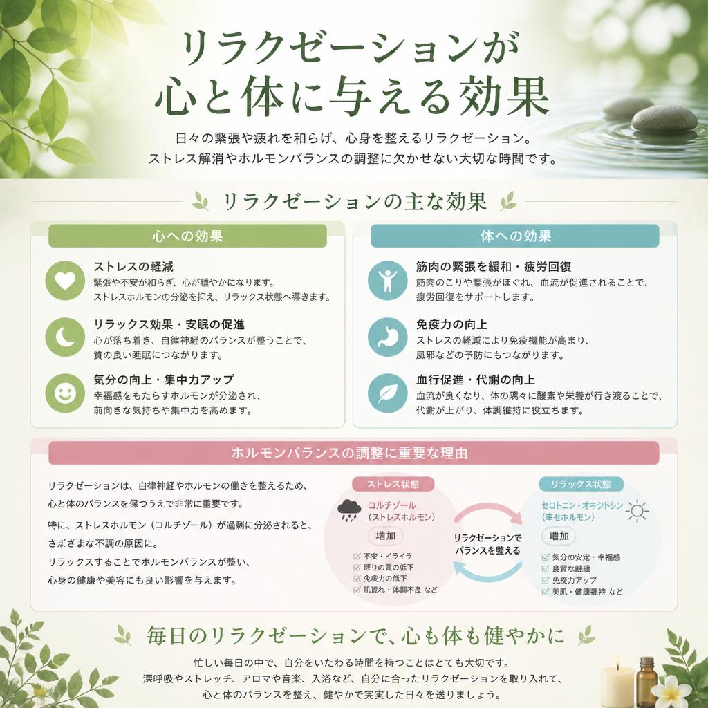 2. リラクゼーションの重要性