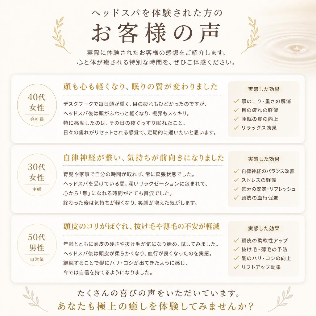 5. お客様の声