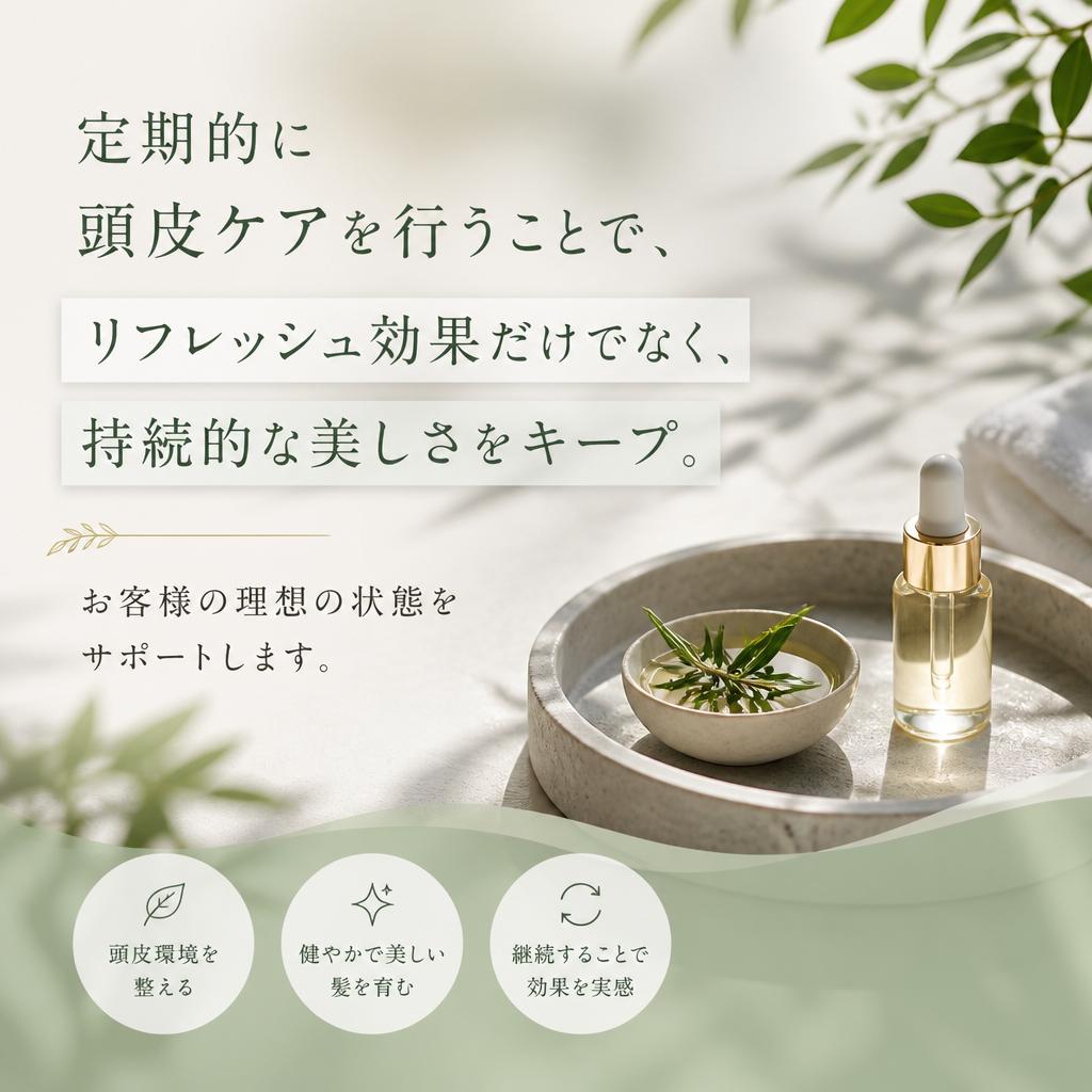 定期的なケアの重要性