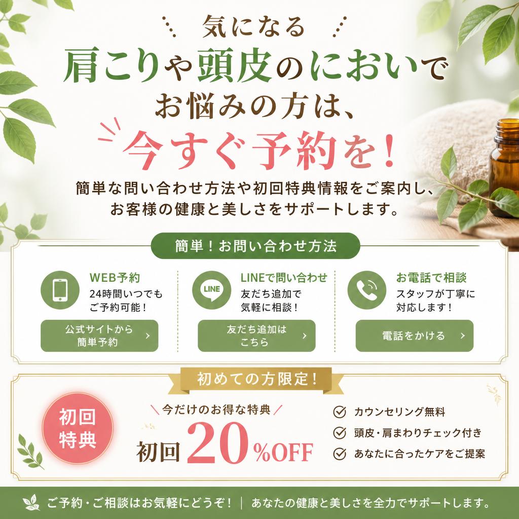 今すぐ予約！あなたの健康と美しさを手に入れよう